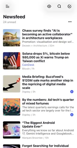 Inoreader Mobile App